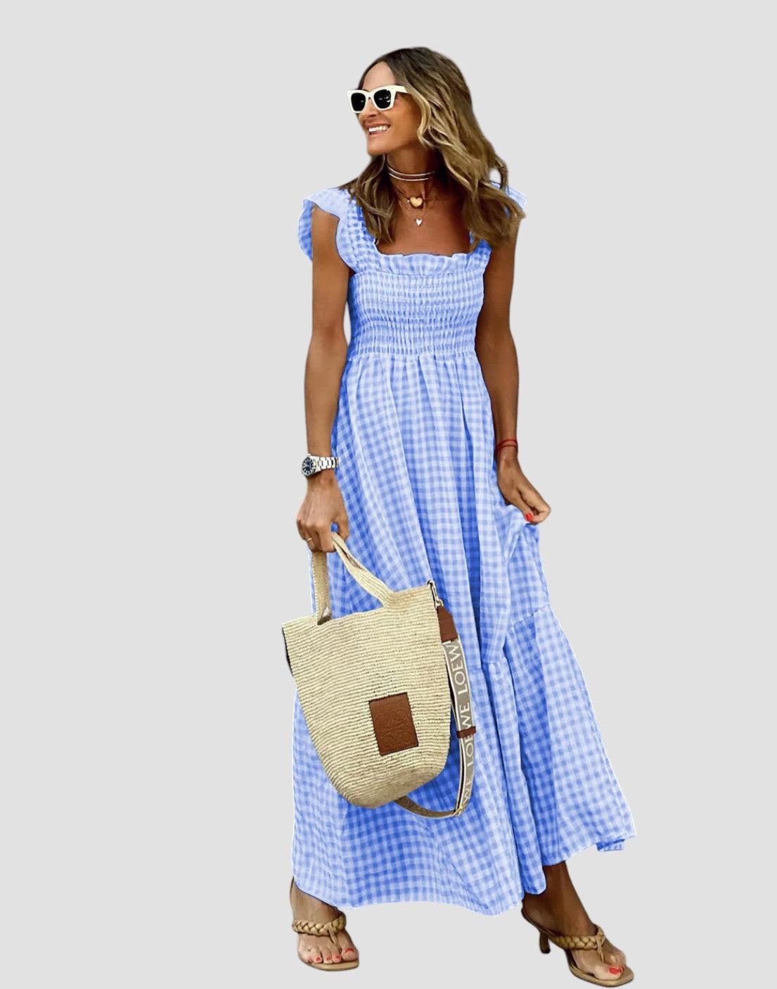 Manuela | Romantisches langes Kleid