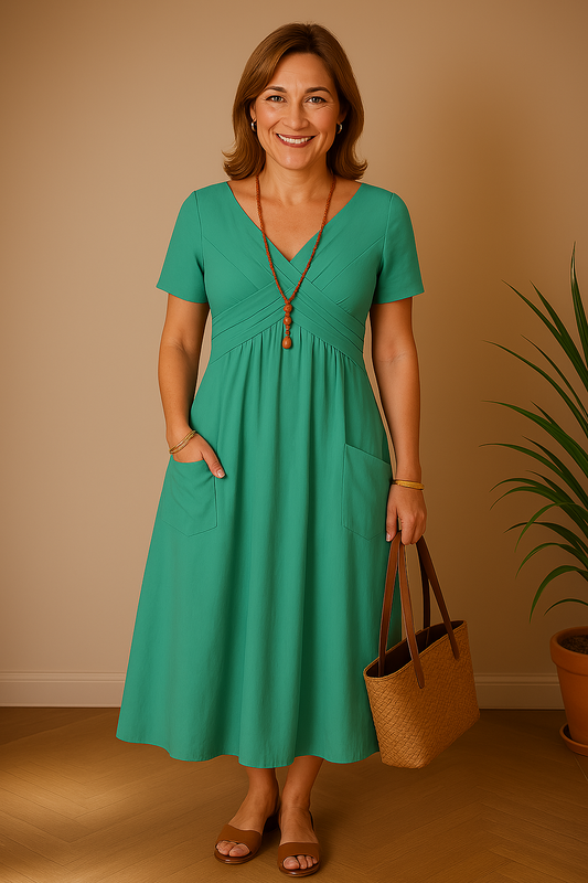 Rosella – Elegant and flattering dress