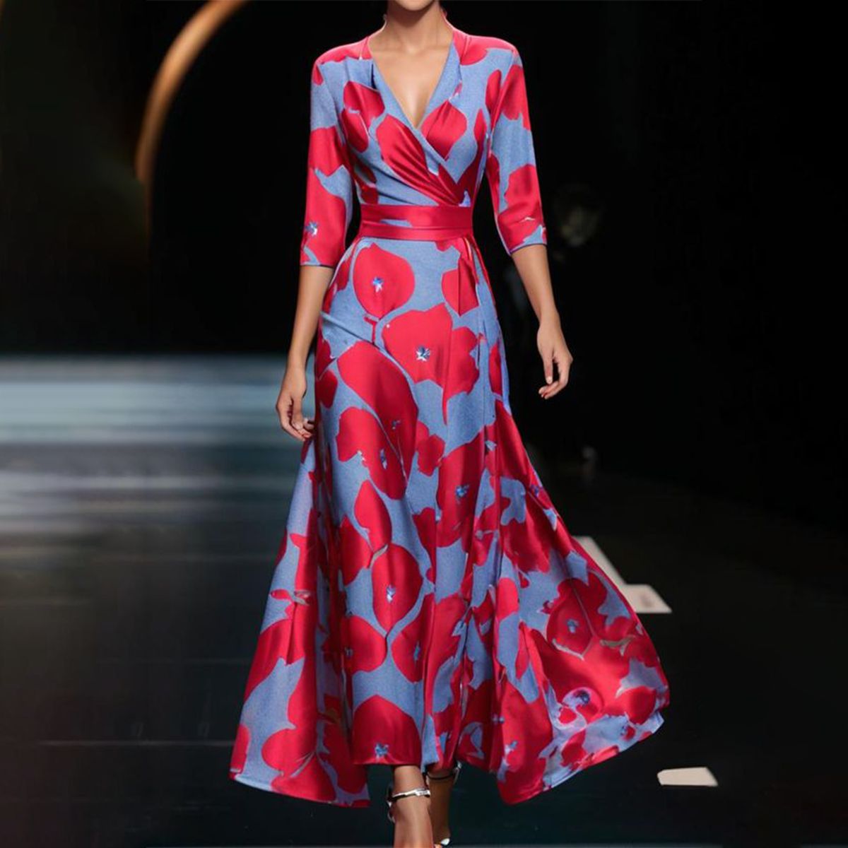 Benita™ | Kleid mit V-Ausschnitt