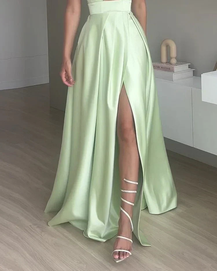 Valeria™ | Langes ärmelloses Kleid