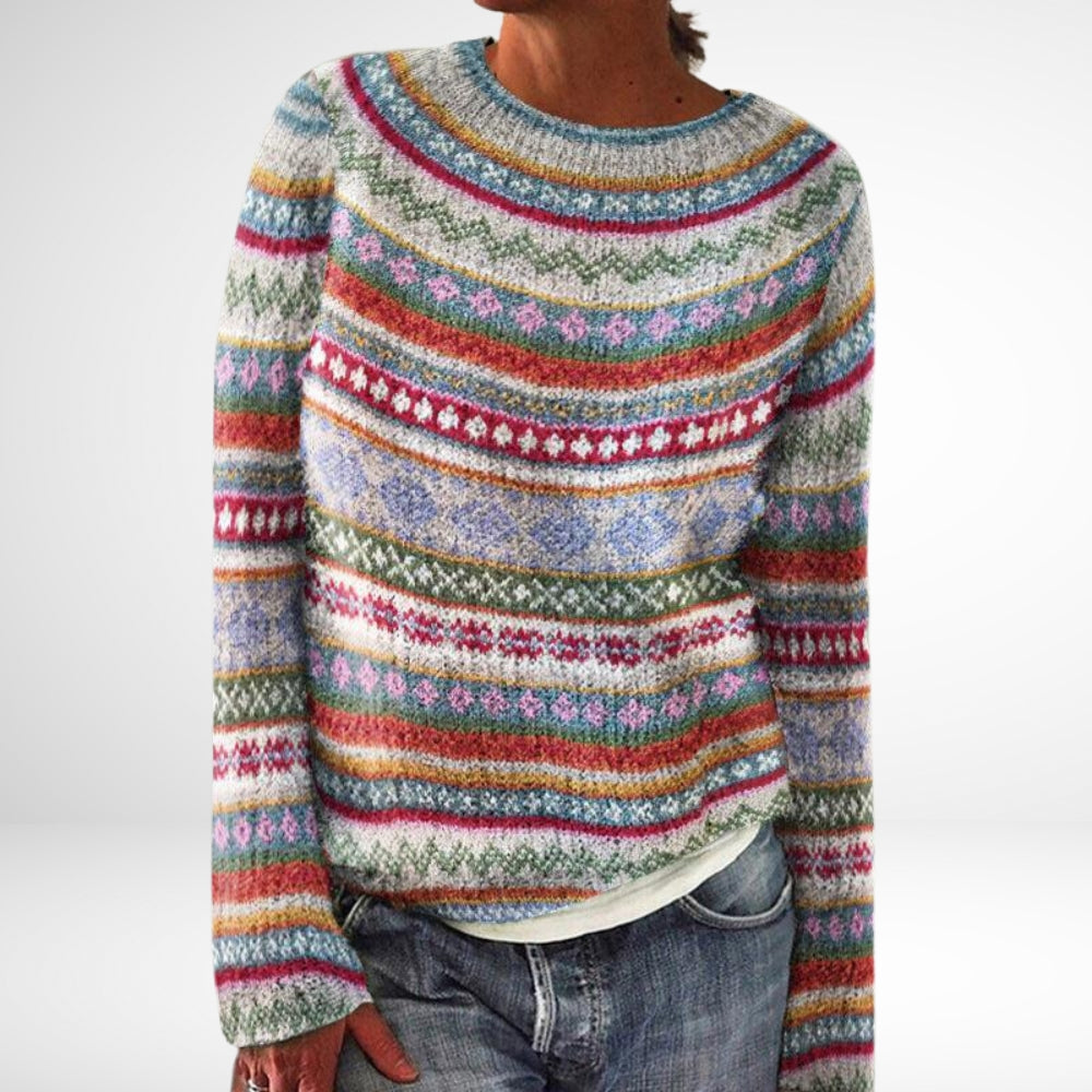 Noelle | Retro-Winterpullover