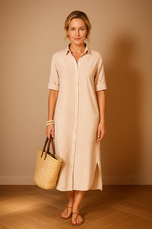 Ellie | Striped Shirt
