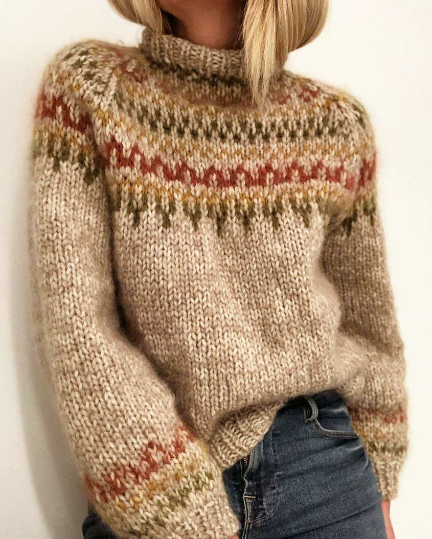 Francine | Pullover mit Rundhalsausschnitt