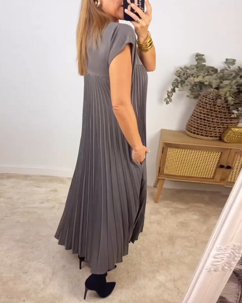 Amada™ Ärmelloses Plisseekleid