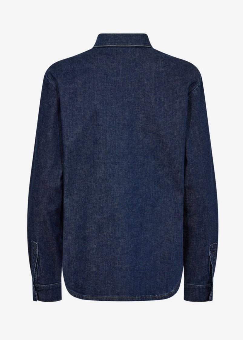 Pieszak PD-Becca Classic Shirt Wash Authentic Denim Blue