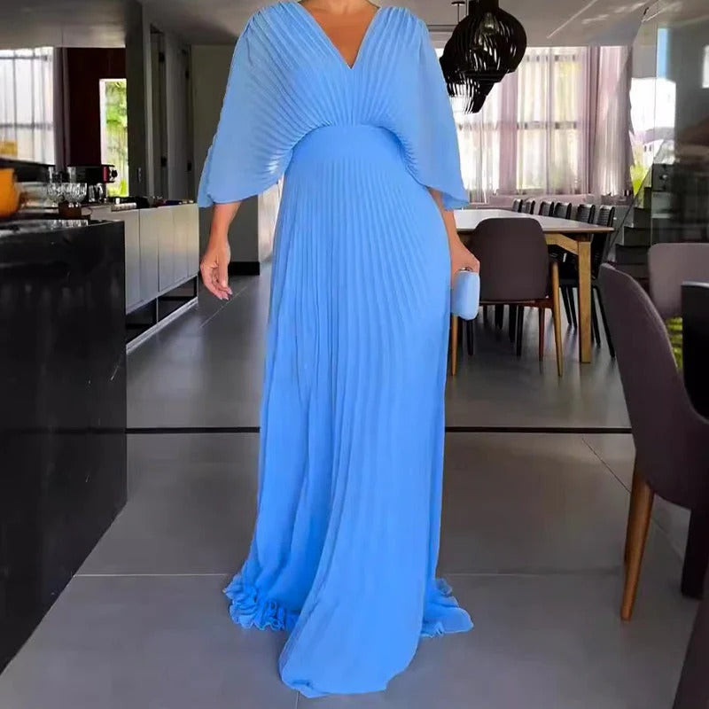 Consuelo – Klassisches Faltenkleid