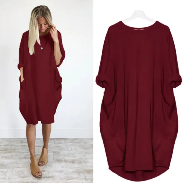 Fara™ | Raffiniertes Kleid, das den Bauch bedeckt
