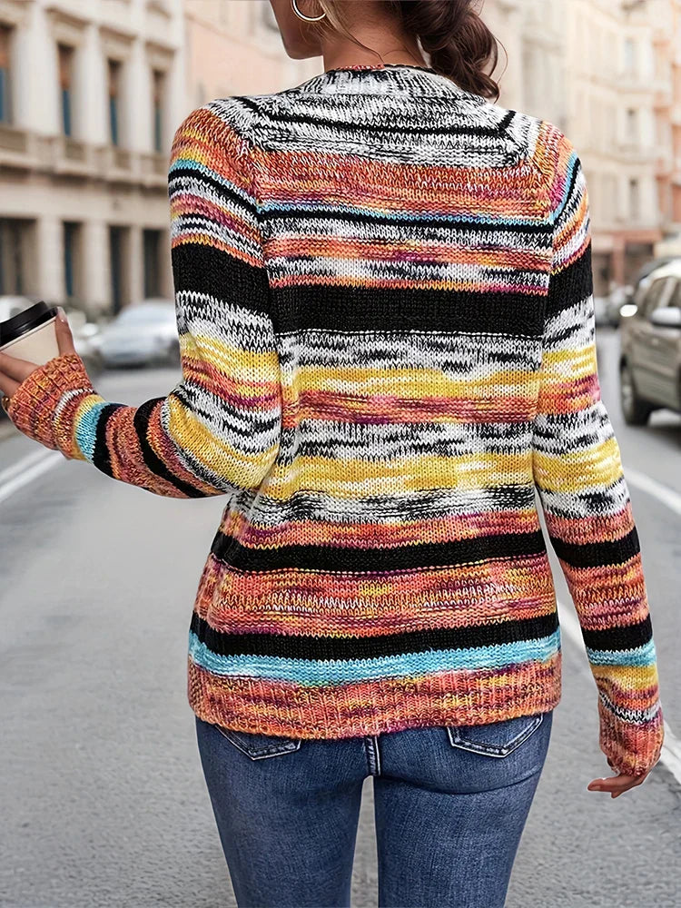 Selene | Lebendiger Frühlings-Cardigan