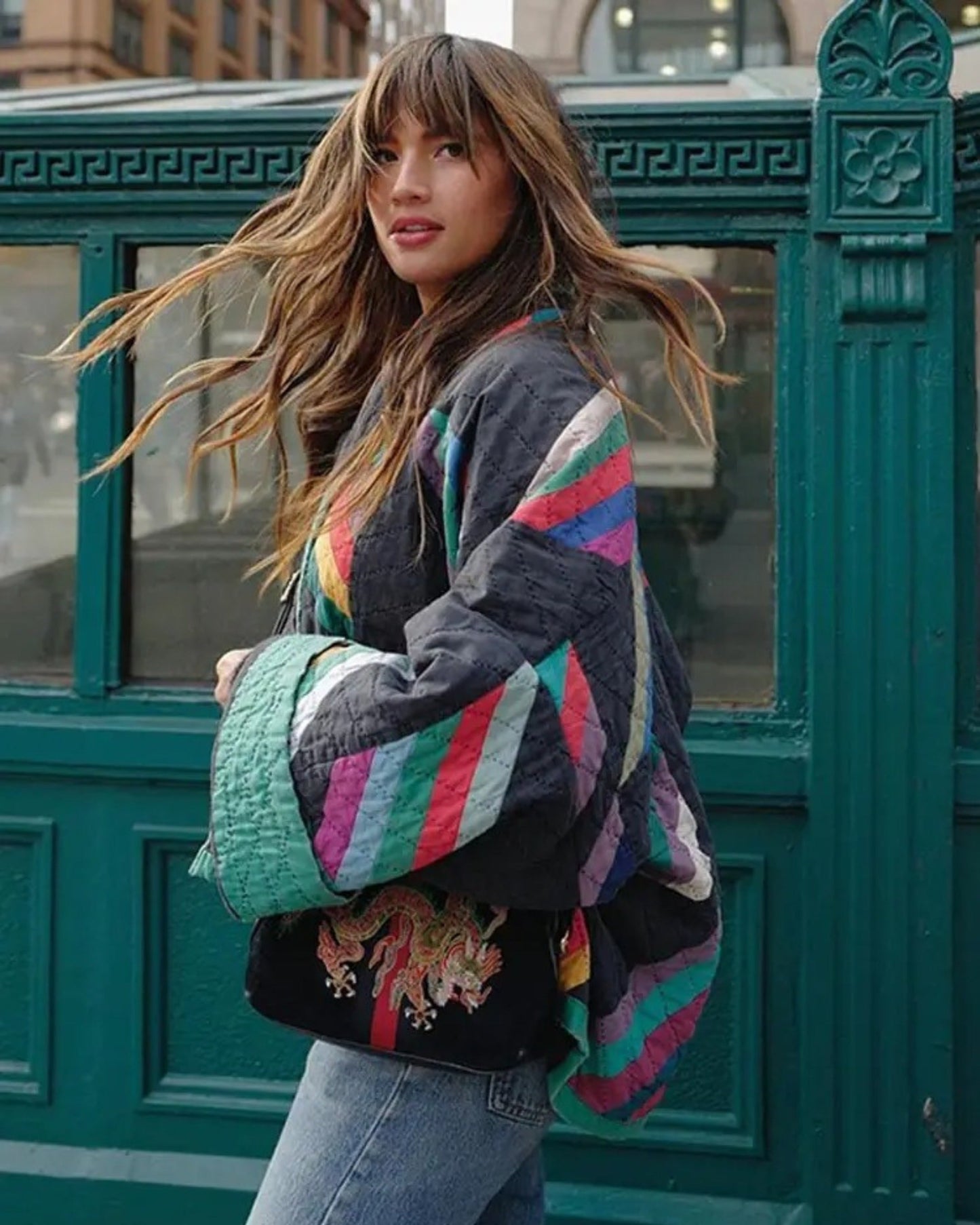 Yara™ – Übergroße Vintage-Jacke