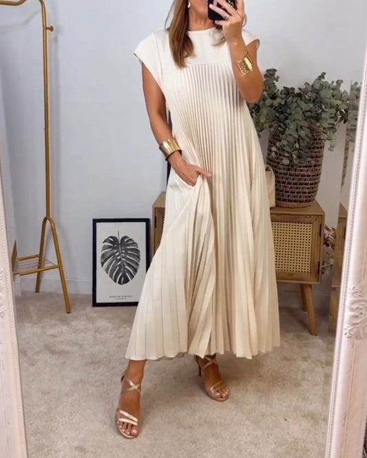Amada™ Ärmelloses Plisseekleid