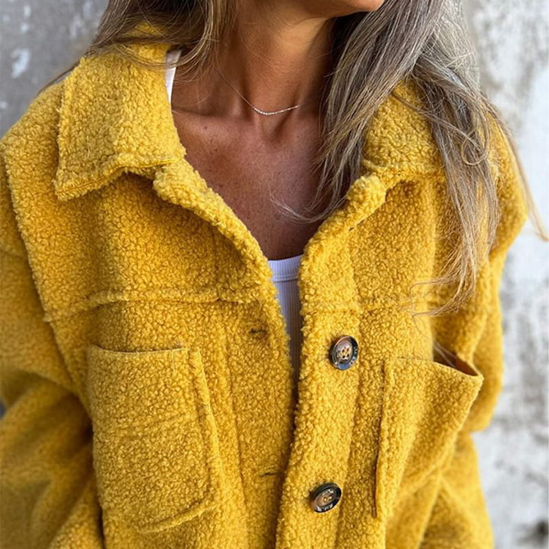 Annie | Trendige Jacke mit weichem Stoff