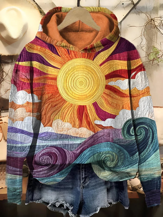 Indy | Vintage-Kapuzenpullover mit Sonnenschliff