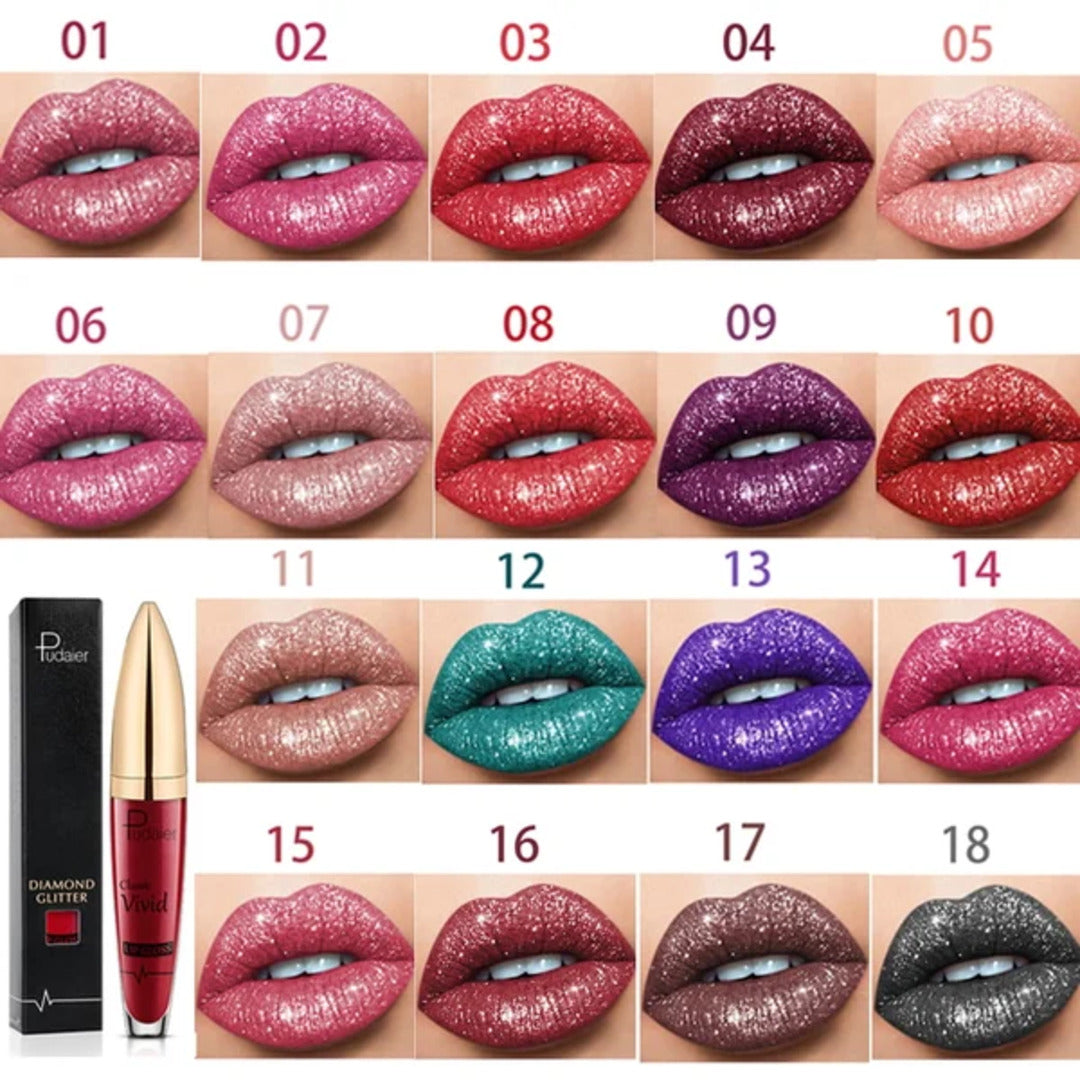 1+2 GRATIS | DiamondGlitter™ | Attraktiver Glitzer-Lippenstift