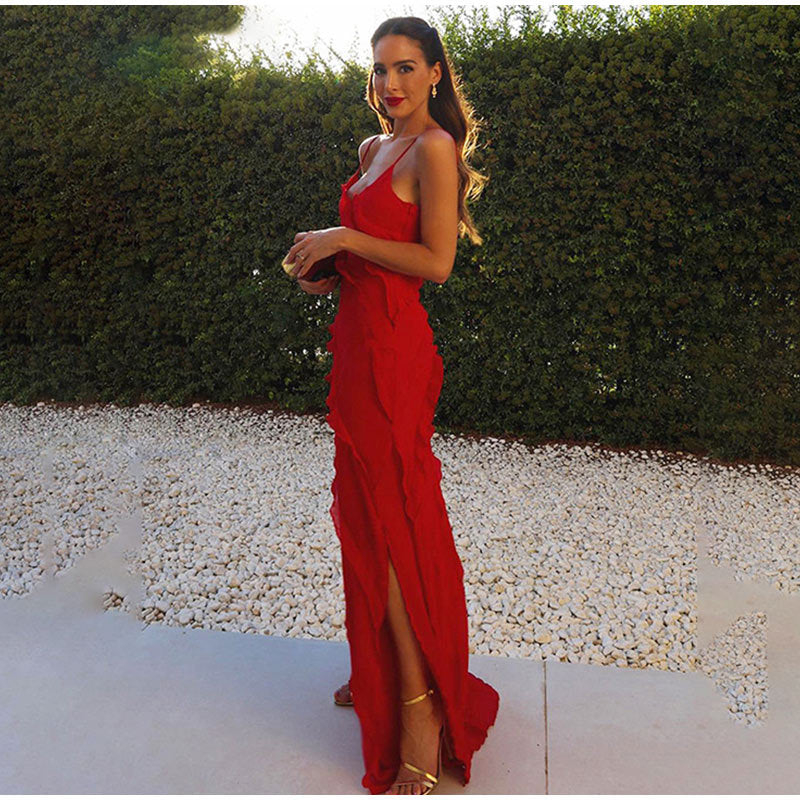 Sira™ | Elegantes Kleid mit Rüschen