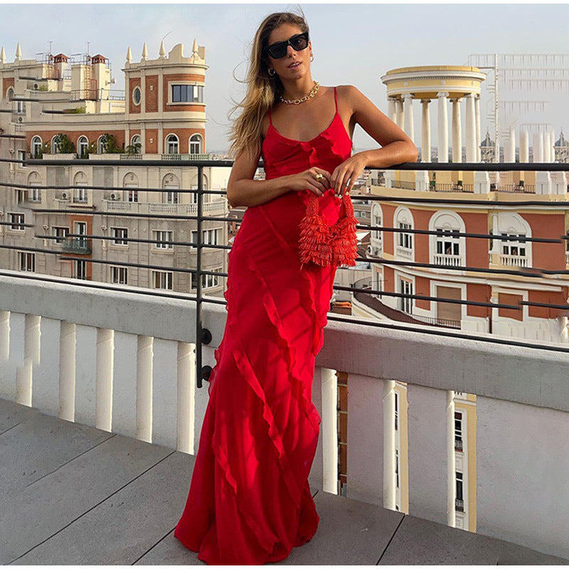 Sira™ | Elegantes Kleid mit Rüschen