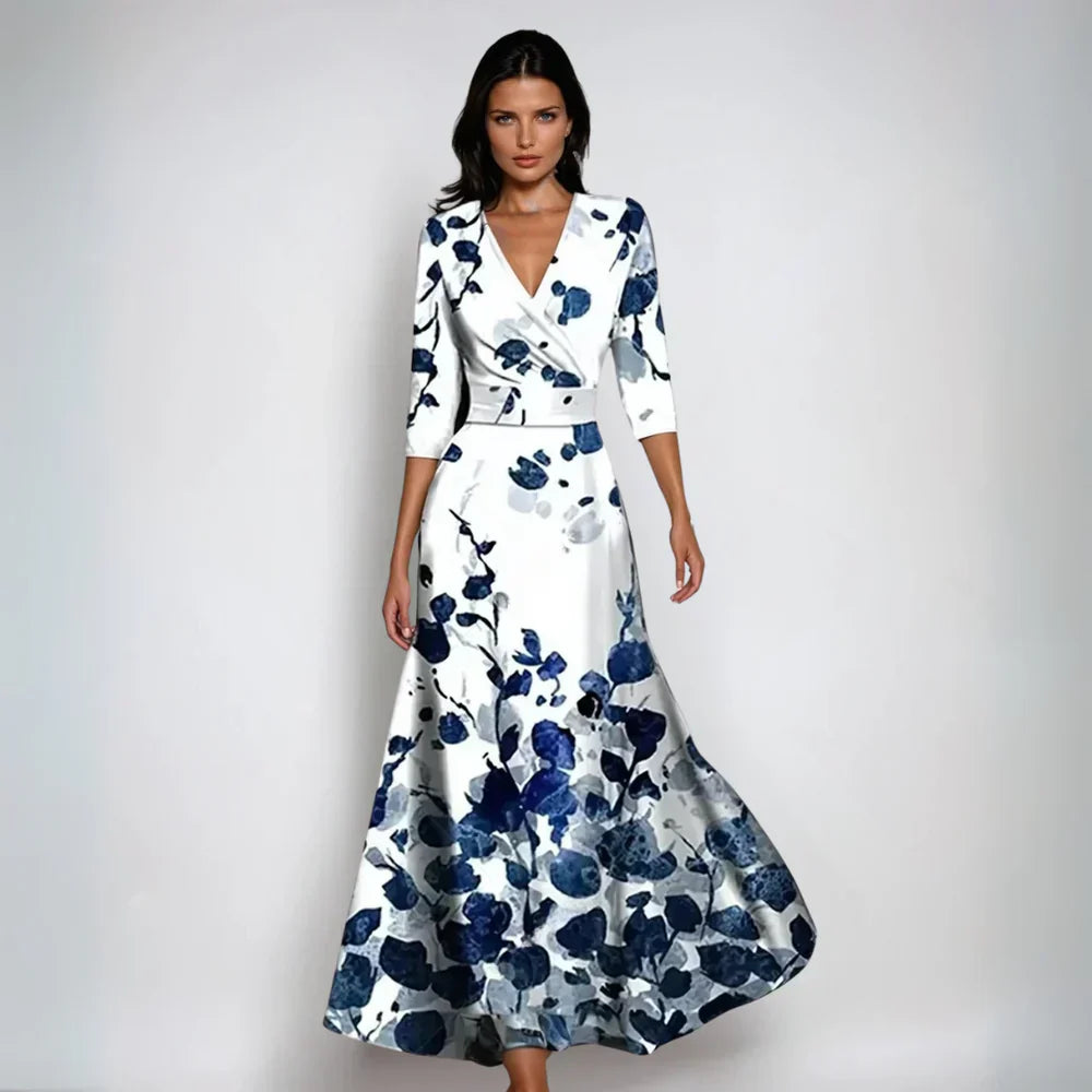 Erica – Elegantes Blumenkleid