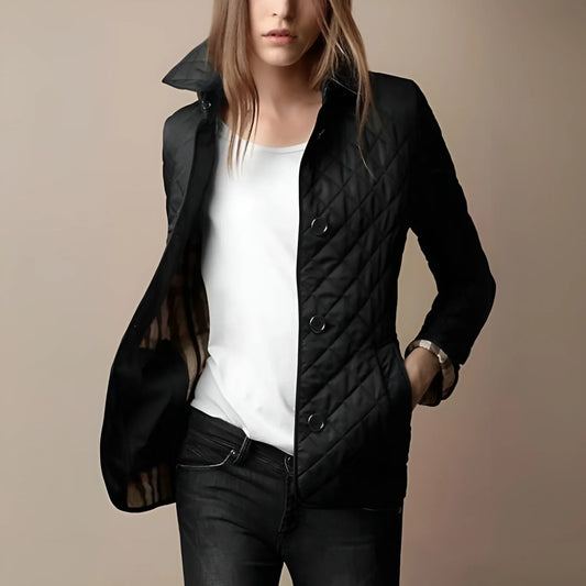 Christina - Damen Steppjacke mit Taschen