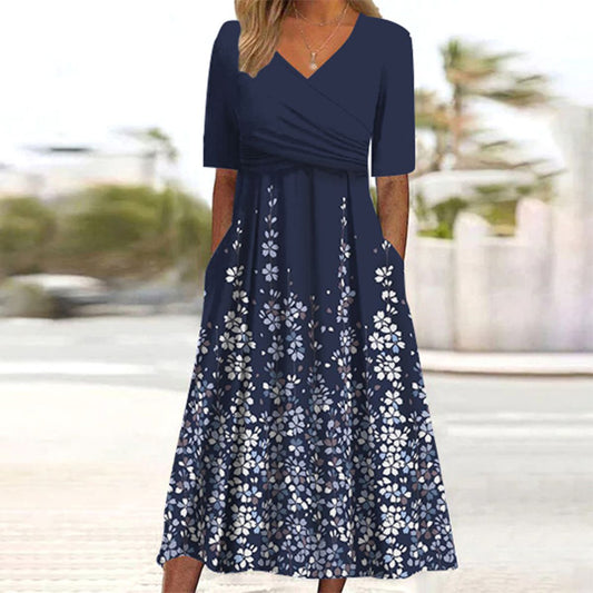 Susannah | Elegantes Maxikleid mit Blumendetail