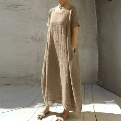 Victoria | Elegantes und lockeres langes Kleid