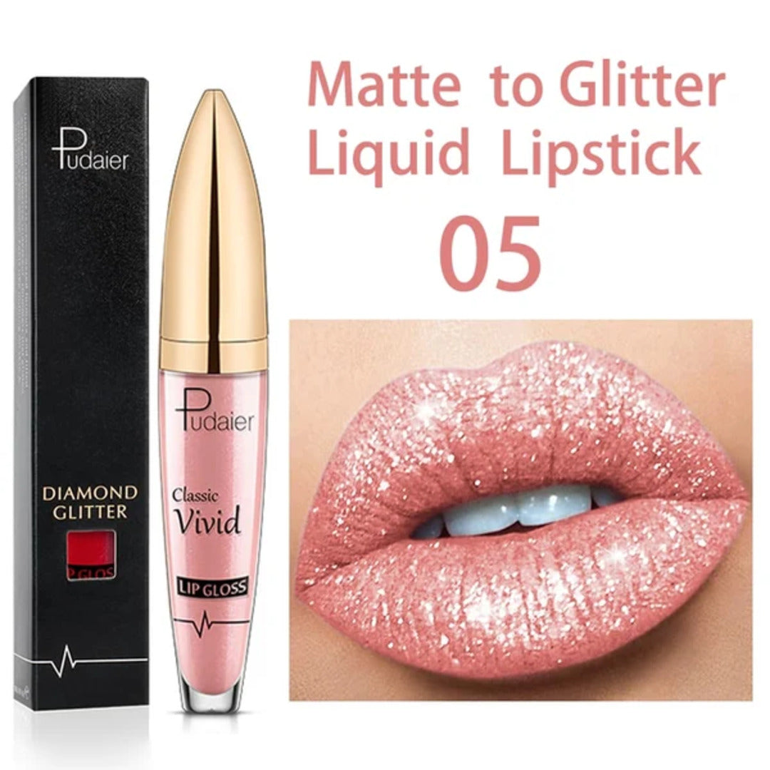 1+2 GRATIS | DiamondGlitter™ | Attraktiver Glitzer-Lippenstift