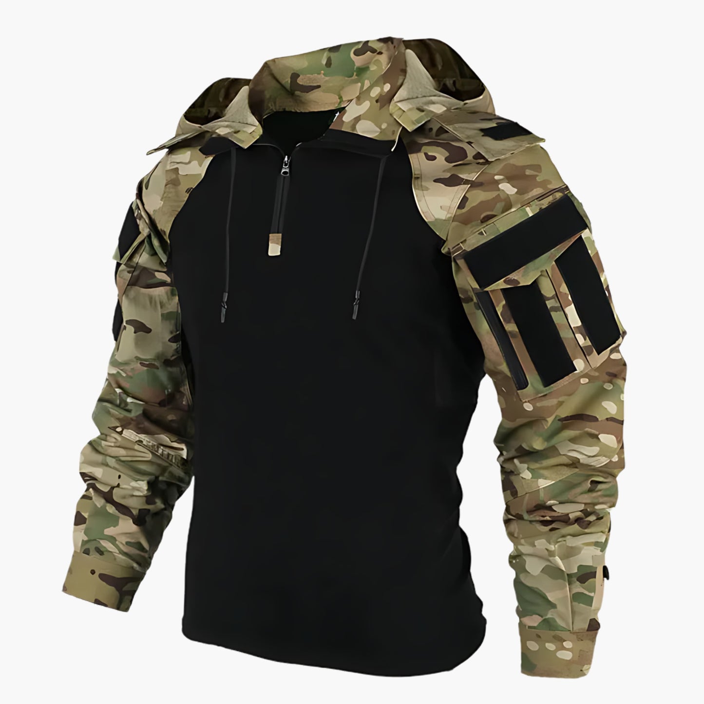 Jonas – Langarm Camo-Hoodie