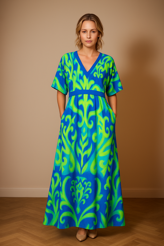 Elena – Elegant floral dress