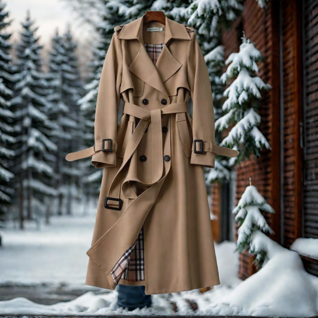 Ella - Zeitloser Trenchcoat für makellose Eleganz