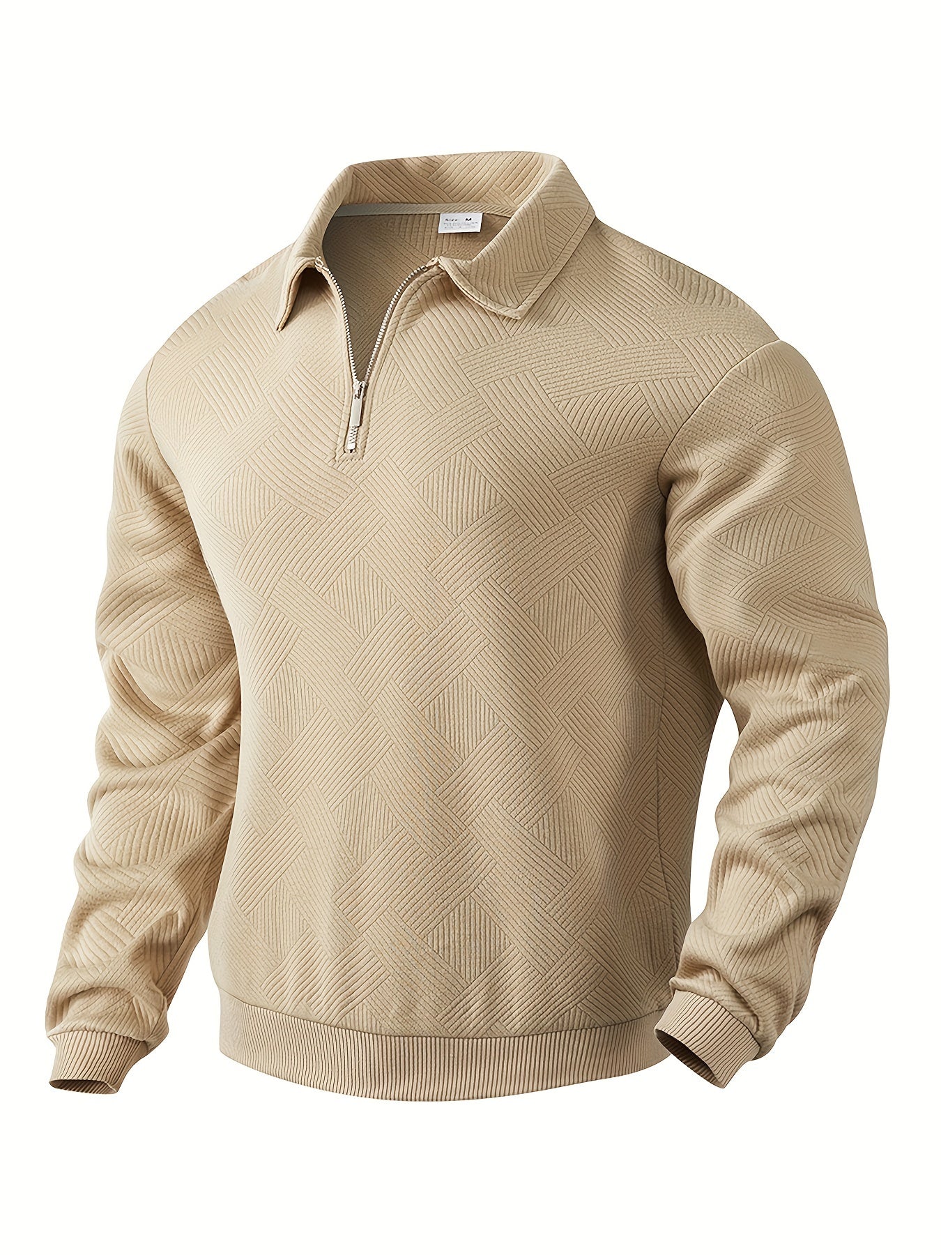 Vincent™ | Vintage-Pullover mit Reißverschluss