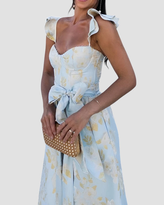 Brünette | Elegantes Kleid