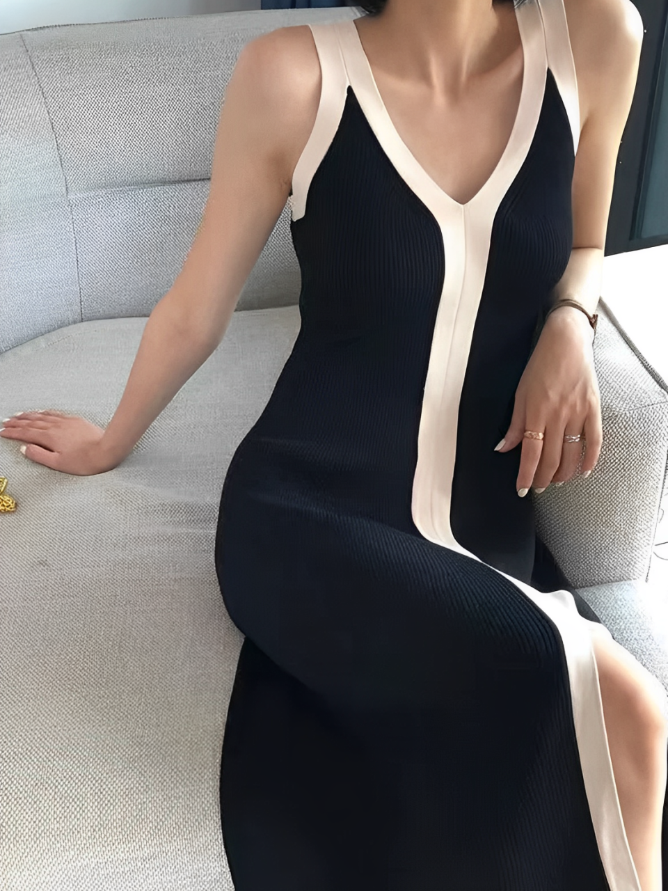 Noa™ | Kleid Aricia mit Cuello en V
