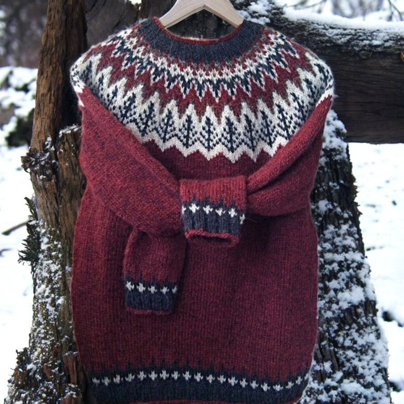 Geertruida | Jacquardpullover