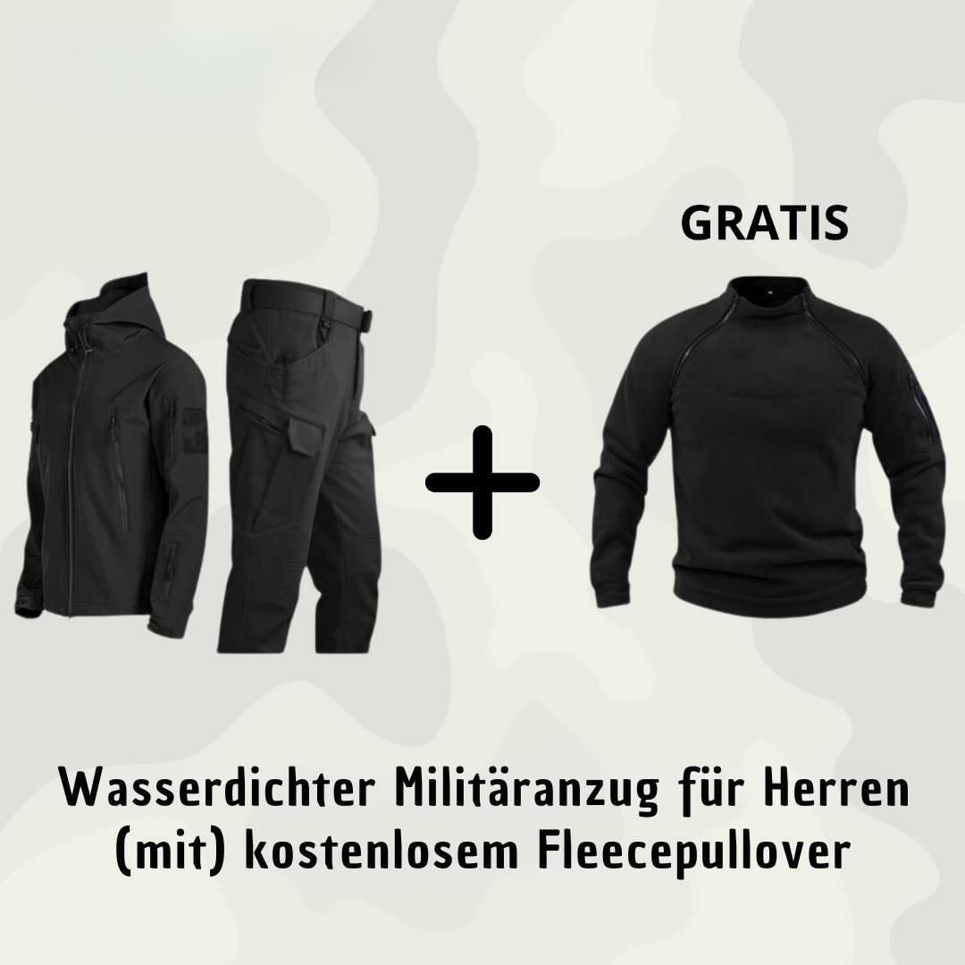 LUCAS / MILITÄRISCHE WASSERDICHTE ANZUG +1 GRATIS FLEECE TRUI