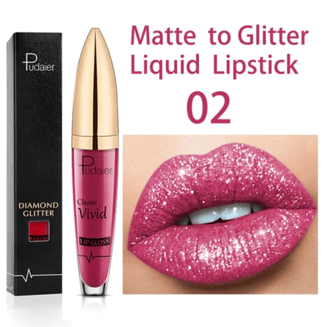 1+2 GRATIS | DiamondGlitter™ | Attraktiver Glitzer-Lippenstift