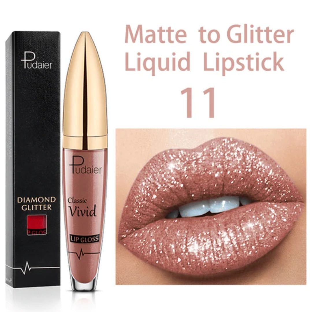 1+2 GRATIS | DiamondGlitter™ | Attraktiver Glitzer-Lippenstift