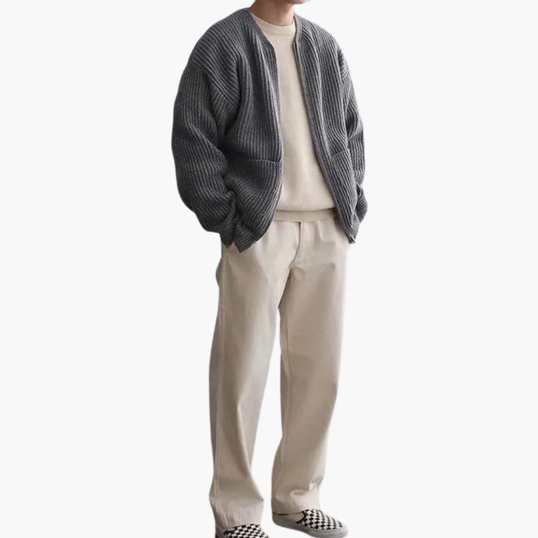 Daniel | Trendige Strickjacke