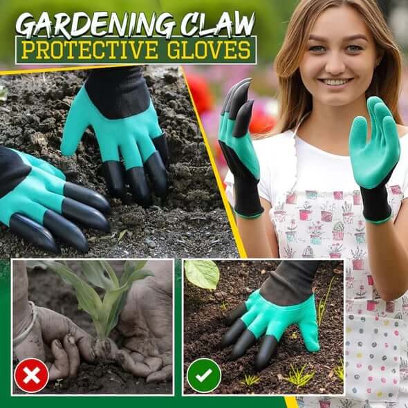 1+1 Gratis | DigMaster™️ Gartenkrallen-Schutzhandschuhe ( 1 Paar + 1 Paar )