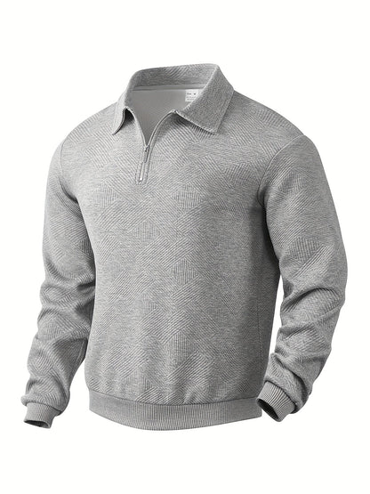 Vincent™ | Vintage-Pullover mit Reißverschluss