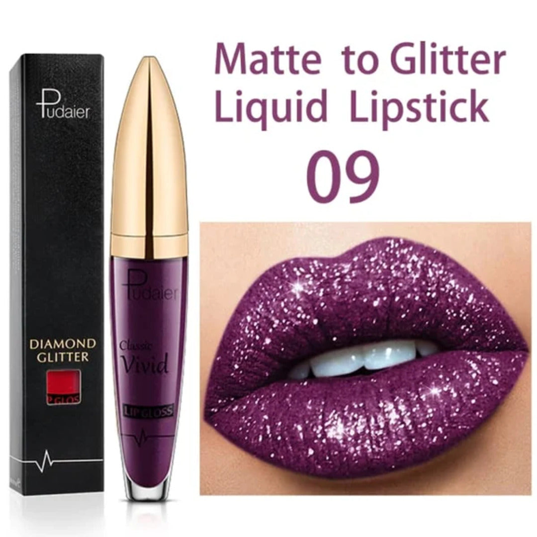 1+2 GRATIS | DiamondGlitter™ | Attraktiver Glitzer-Lippenstift