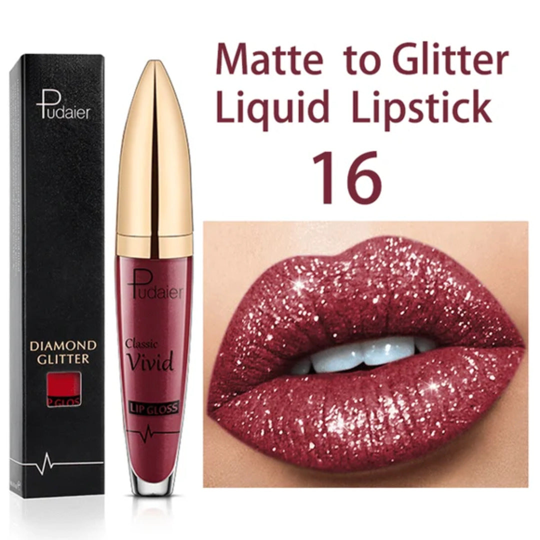 1+2 GRATIS | DiamondGlitter™ | Attraktiver Glitzer-Lippenstift