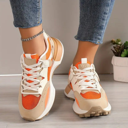 Katja™ – Lässige Damen-Sneaker mit Farbblöcken