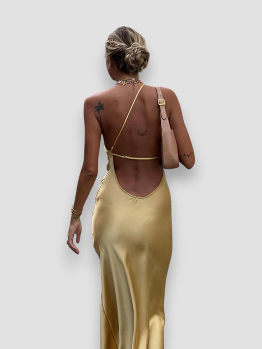 Linda | Sommerliches Abendkleid