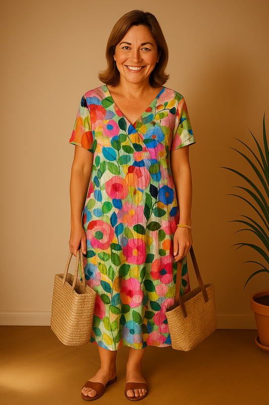 Martina｜Colorful garment for printing