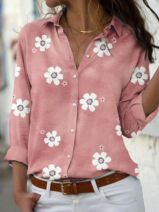 Darya | Bluse mit Blumendruck