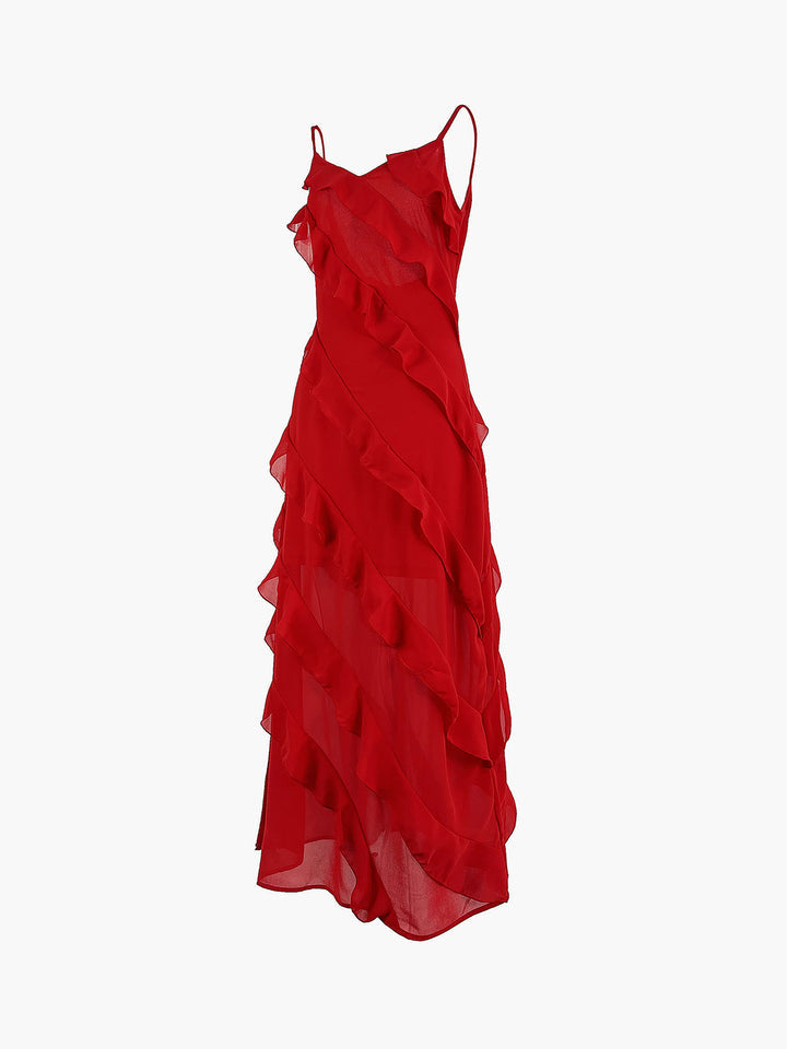 Sira™ | Elegantes Kleid mit Rüschen