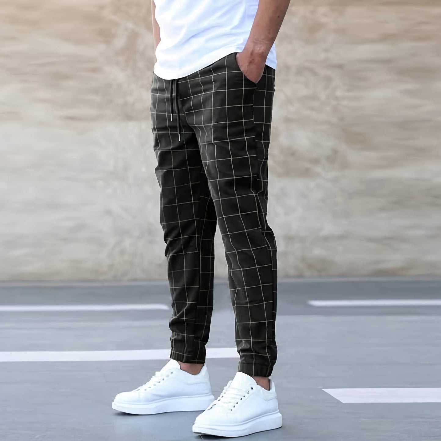 Clemens – Elegante vierfarbige Jogginghose