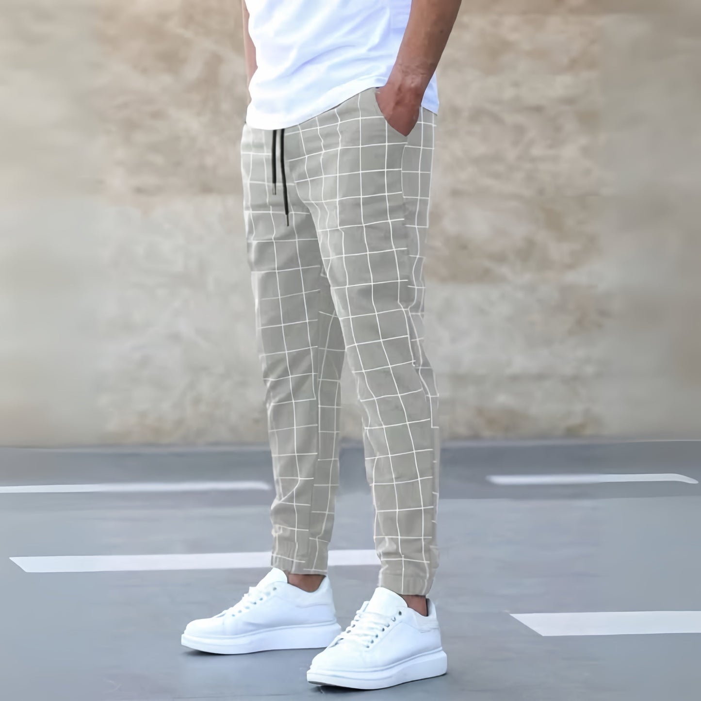 Clemens – Elegante vierfarbige Jogginghose