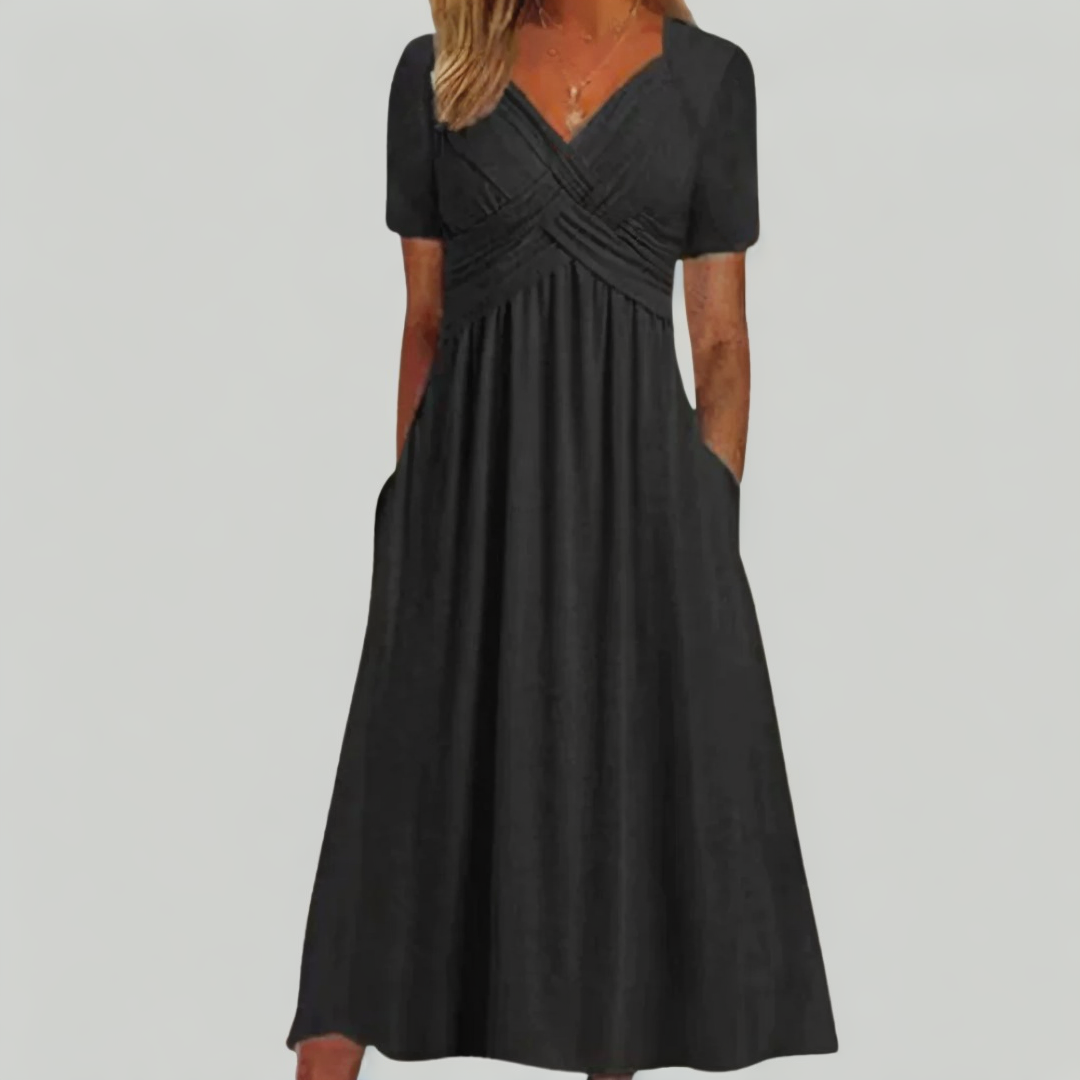 Malena – Elegantes und schmeichelhaftes Kleid