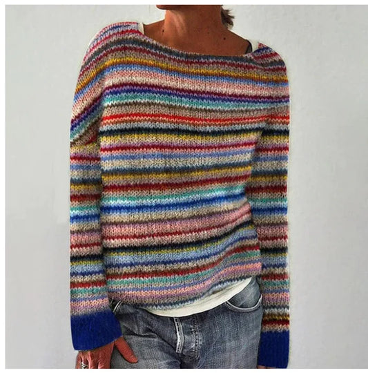 Melissa | Bequemer Pullover mit verspieltem Muster
