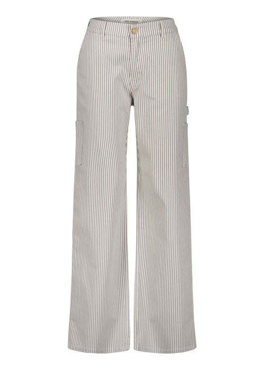 Sofie Schnoor SNOS250 Gitte Hose Hellbraun gestreift