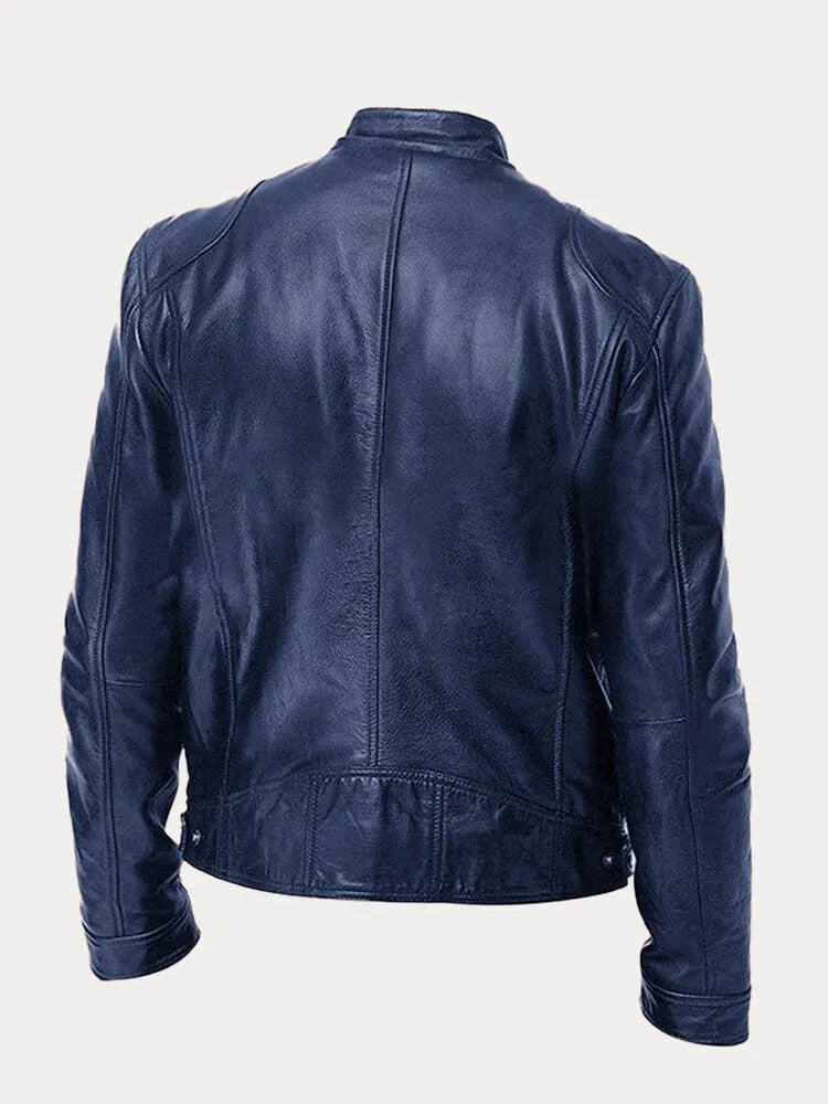 Julien™ | Lässige Lederjacke: Zeitloser Stil und Komfort